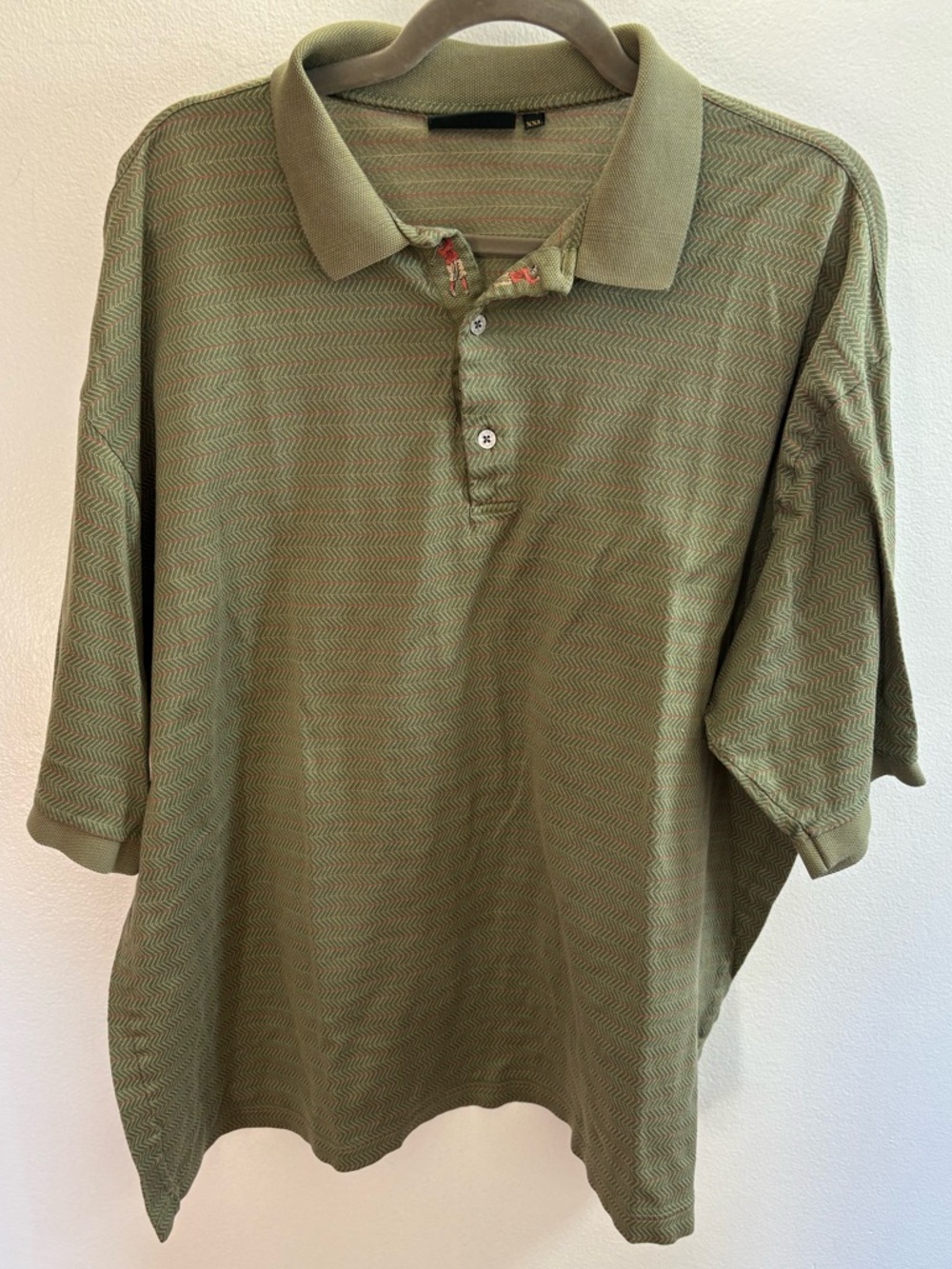 Bobby Jones Green Polo Golf Shirt XXL